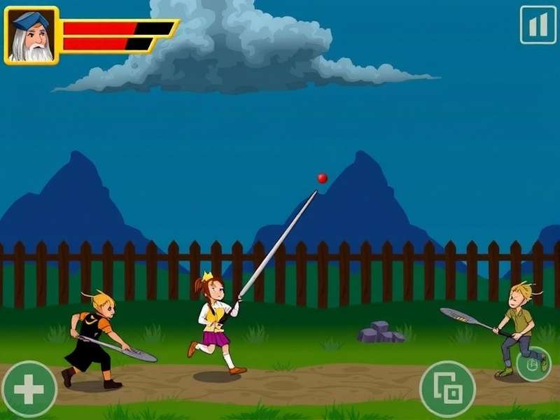 Supreme Serve King Gameplay Screenshot